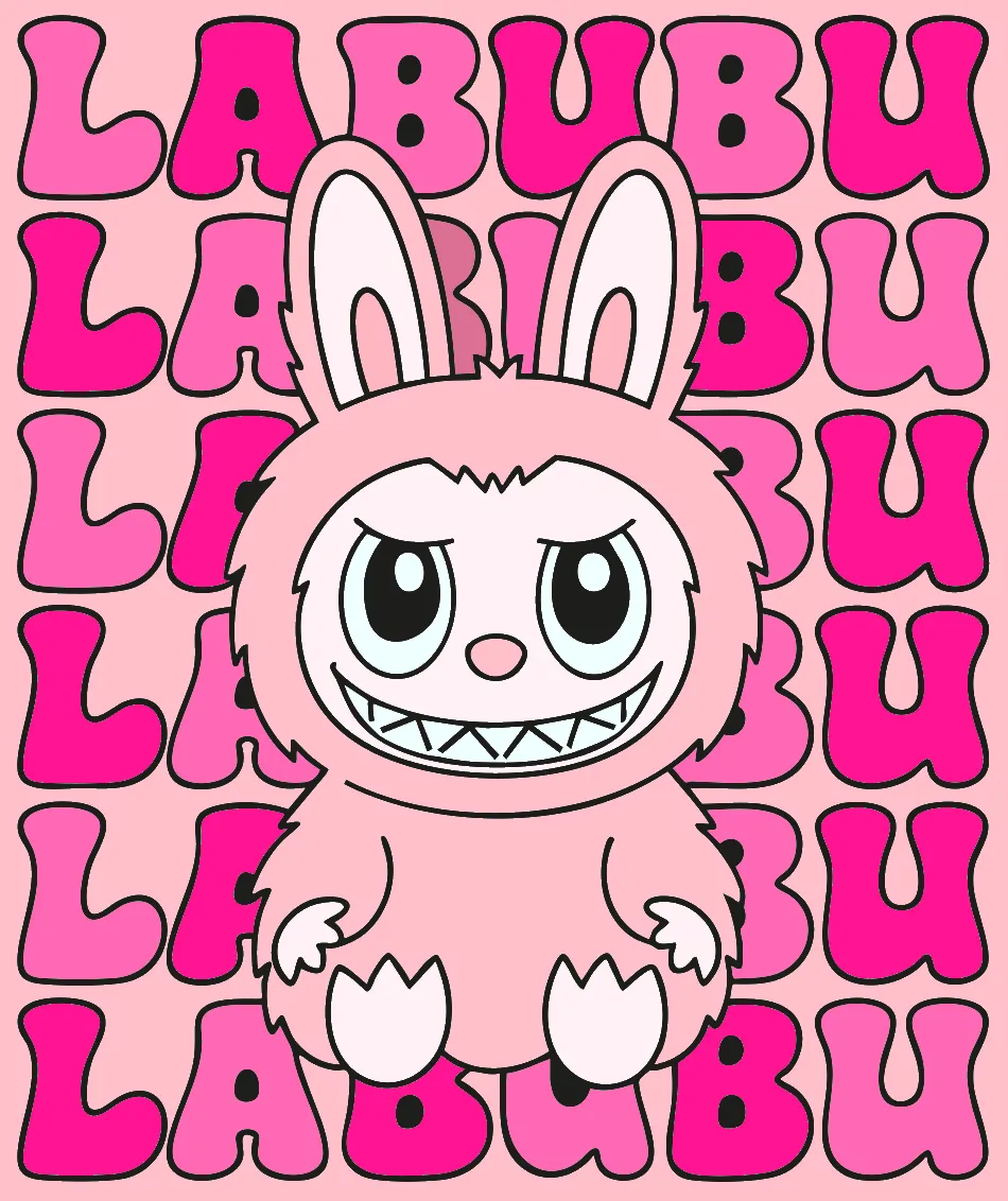 LABUBU – Desenho Colorido Online - Imagem Destacada