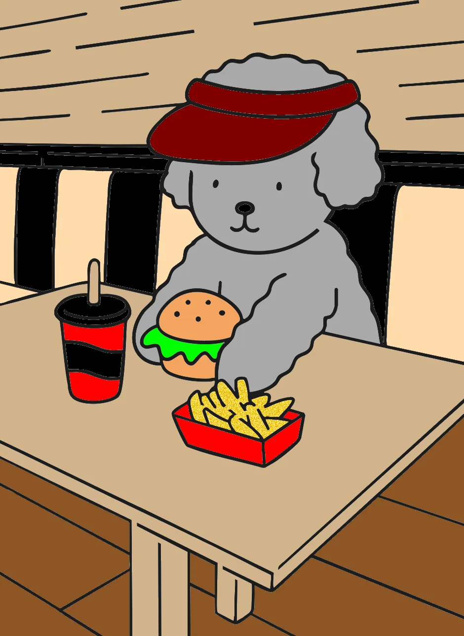 lanche – Desenho Colorido Online - Imagem Destacada