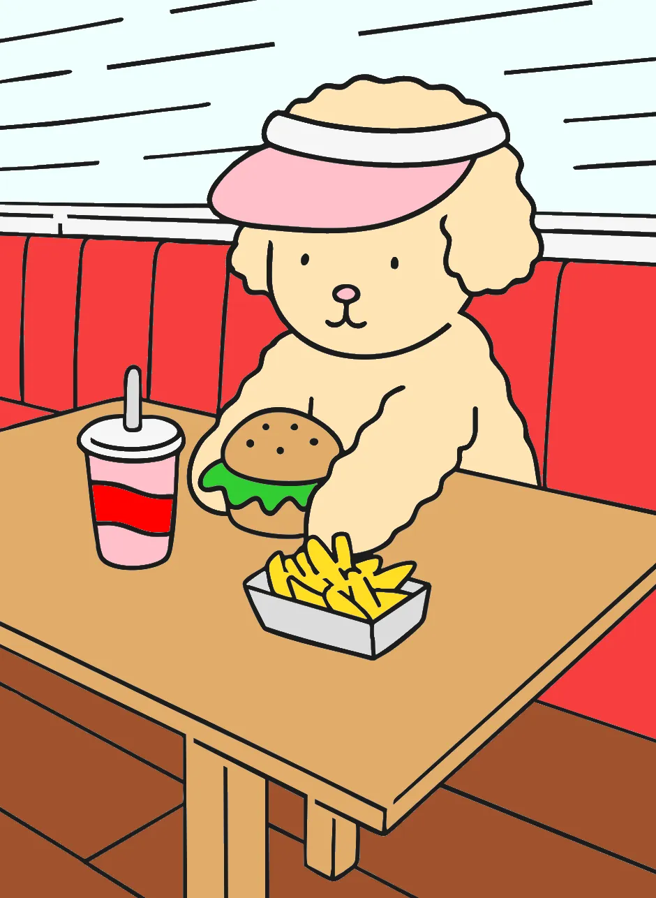 lanche – Desenho Colorido Online - Imagem Destacada