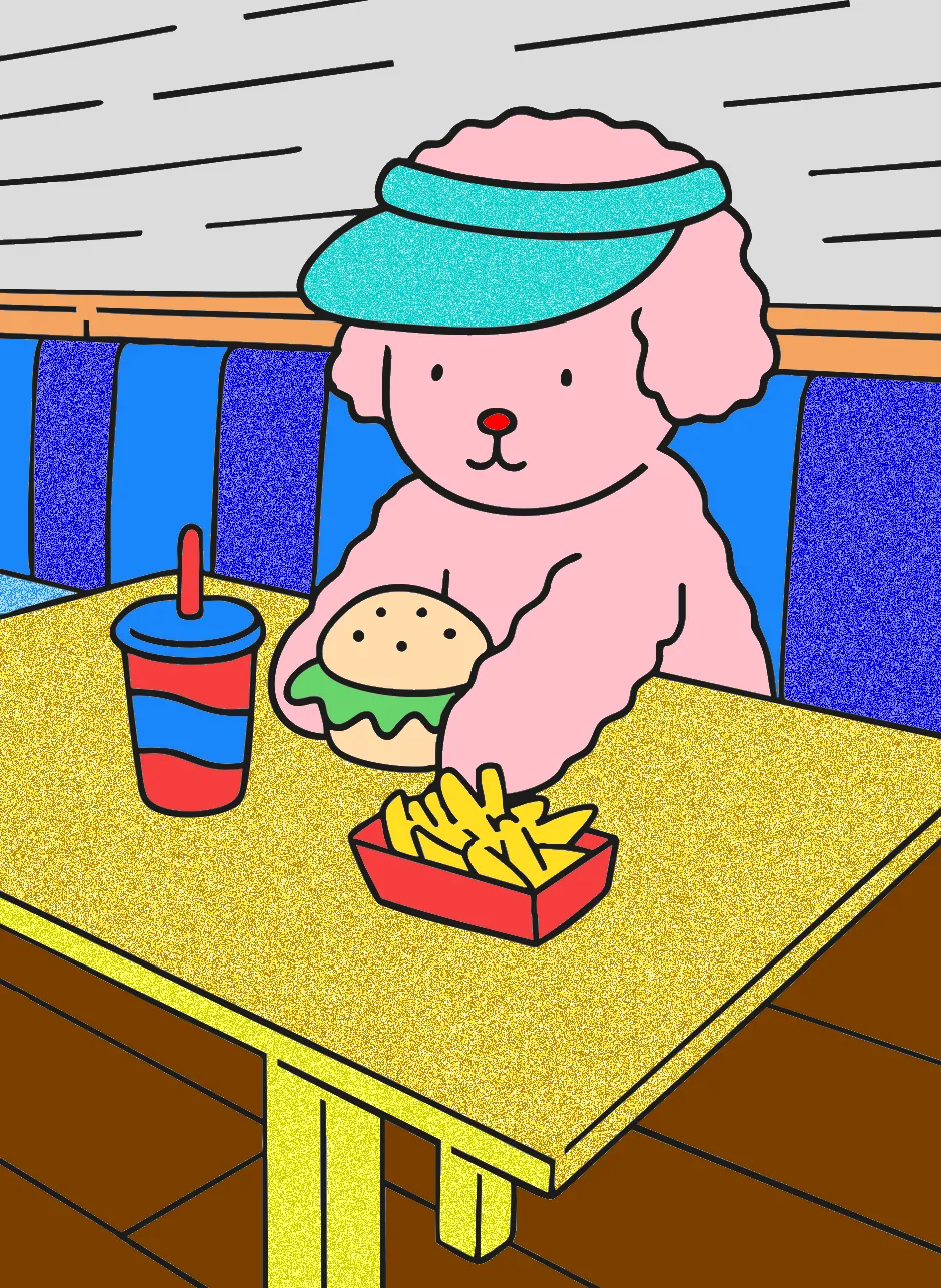 lanchonete – Desenho Colorido Online - Imagem Destacada