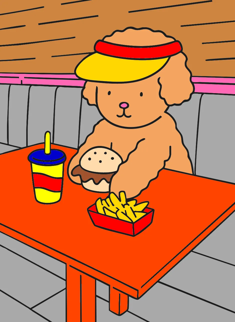 lanchonete. – Desenho Colorido Online