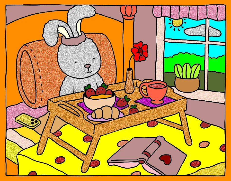 lindo – Desenho Colorido Online - Imagem Destacada