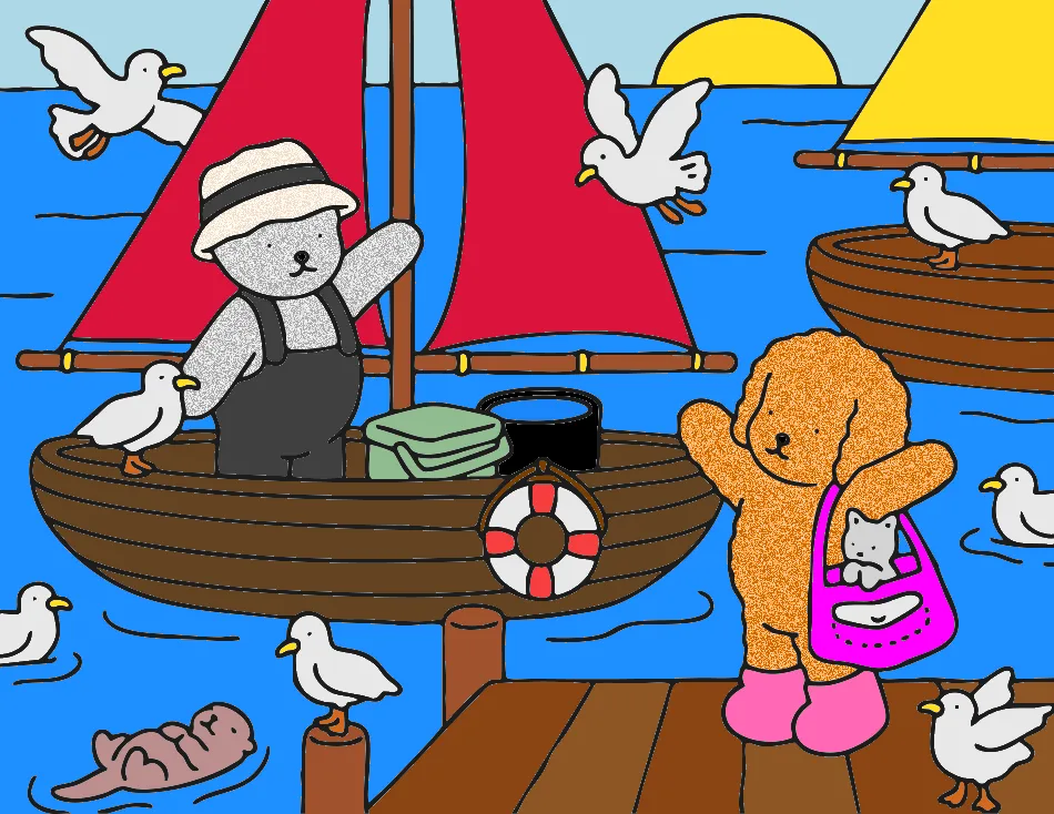 Lindo de Bonito – Desenho Colorido Online - Imagem Destacada