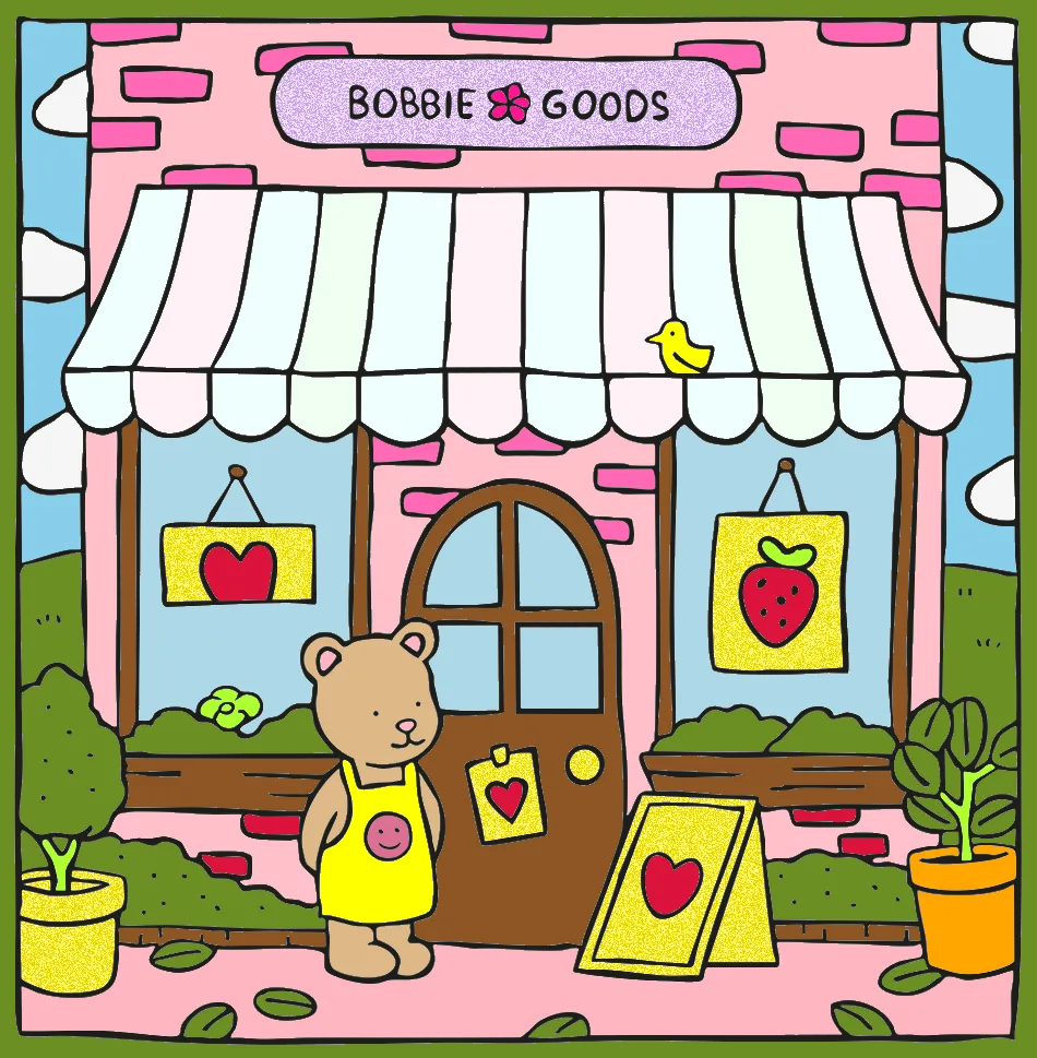 loja rosa – Desenho Colorido Online - Imagem Destacada