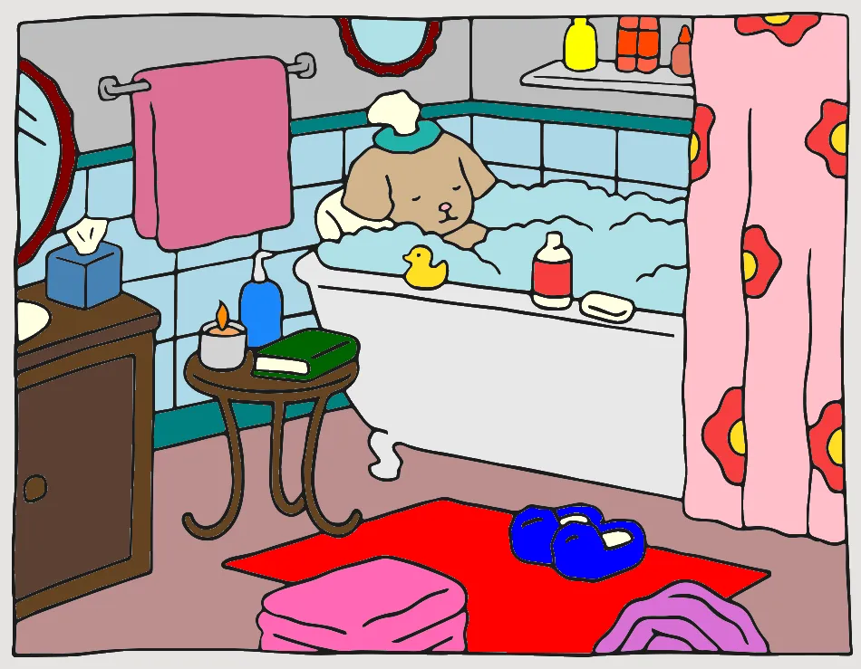 maria linda – Desenho Colorido Online - Imagem Destacada