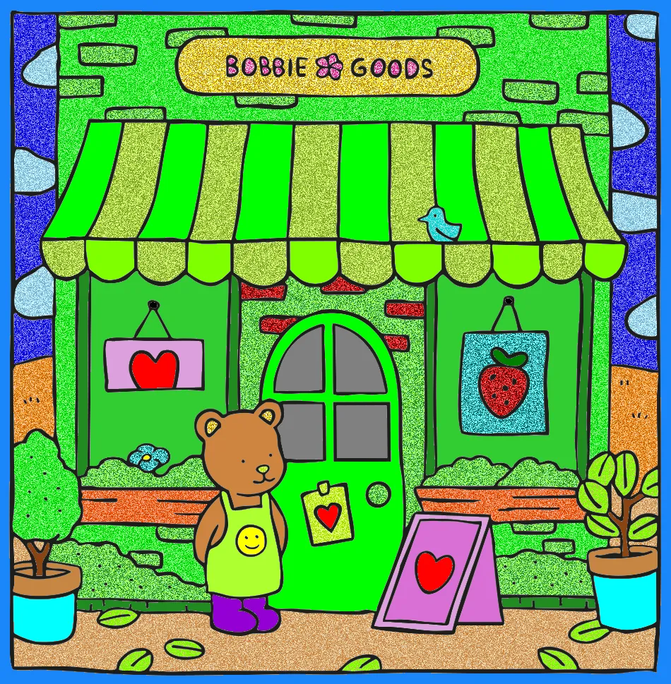 MERCADINHO – Desenho Colorido Online - Imagem Destacada