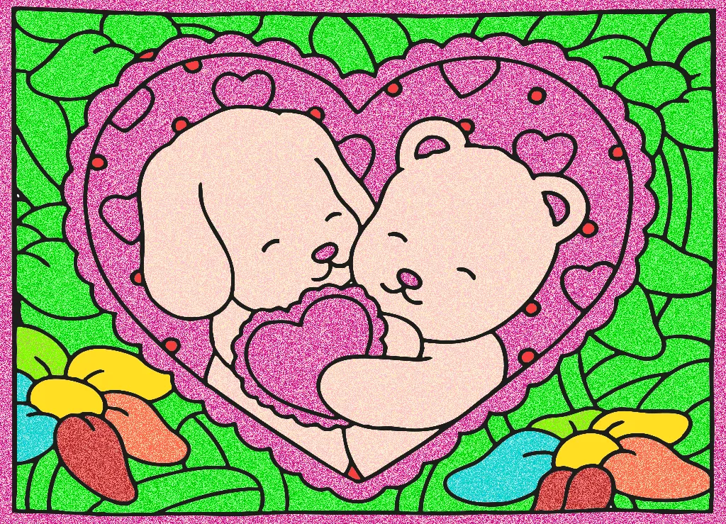 meu amor – Desenho Colorido Online - Imagem Destacada