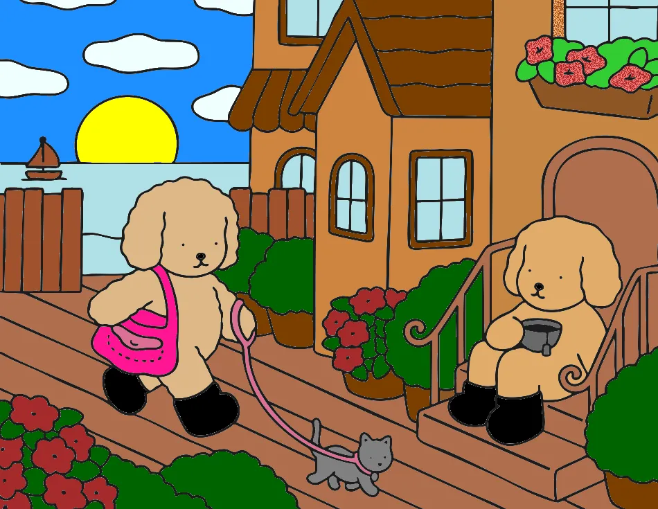 Meu Bobbie goods – Desenho Colorido Online - Imagem Destacada