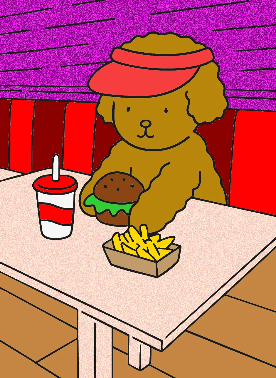 meu hanburguer – Desenho Colorido Online - Imagem Destacada