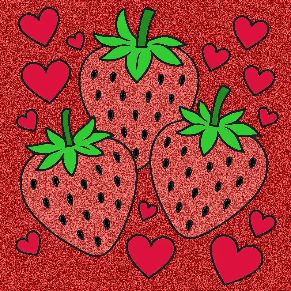 meu moranguito do amor – Desenho Colorido Online - Imagem Destacada