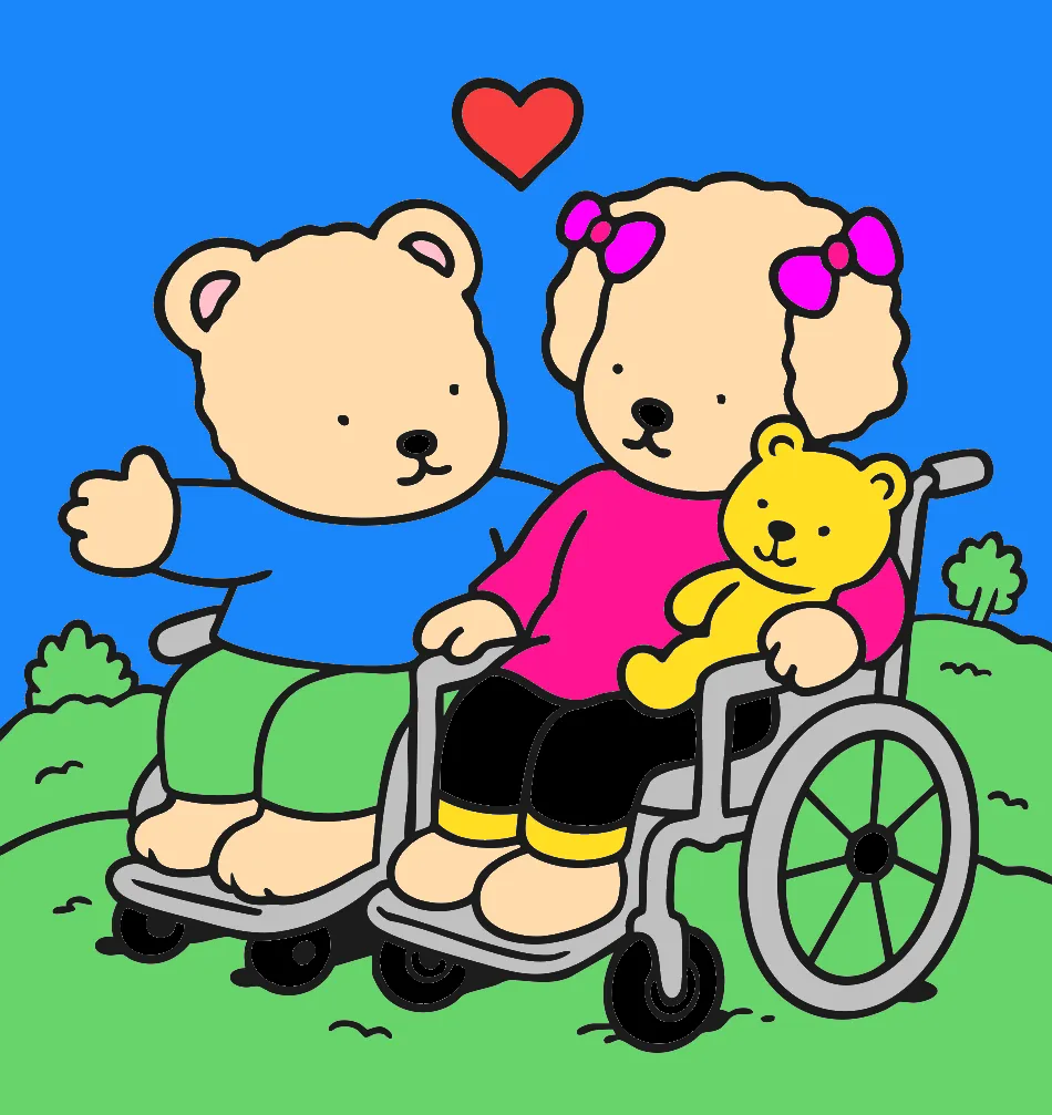 Meus cachorros coloridos – Desenho Colorido Online - Imagem Destacada