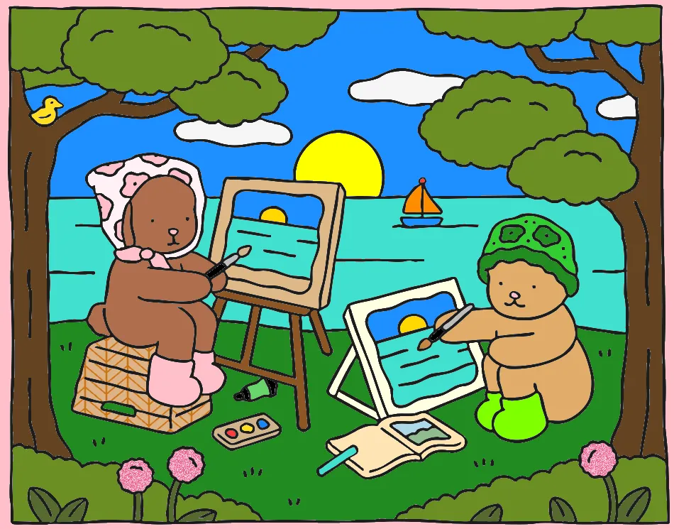 Minha arte – Desenho Colorido Online - Imagem Destacada