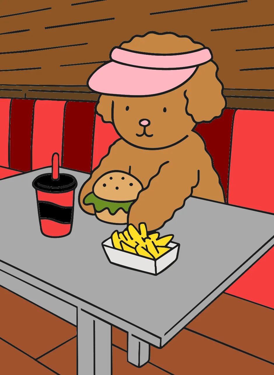 Minha hamburgueria – Desenho Colorido Online - Imagem Destacada