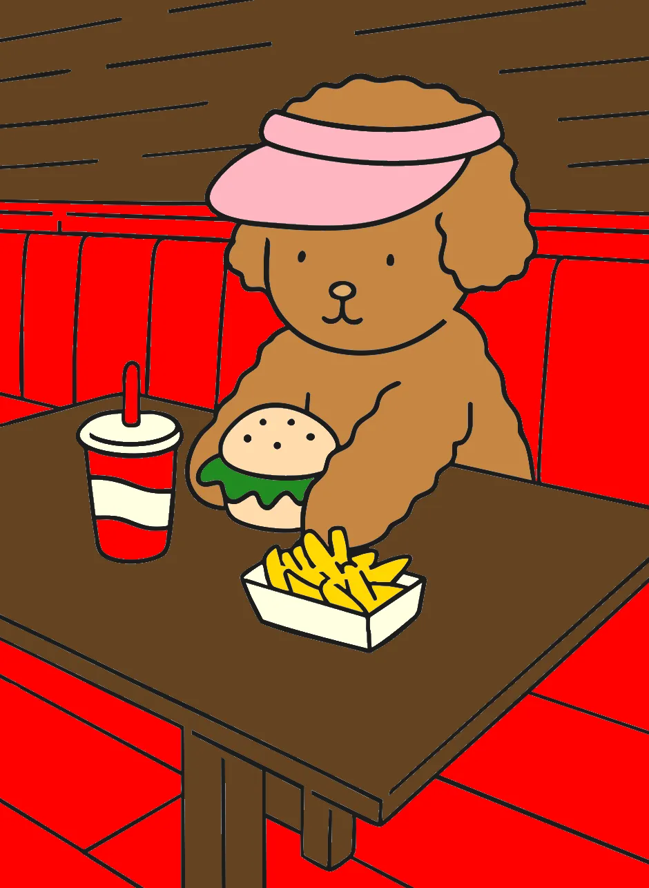 my burguer – Desenho Colorido Online - Imagem Destacada