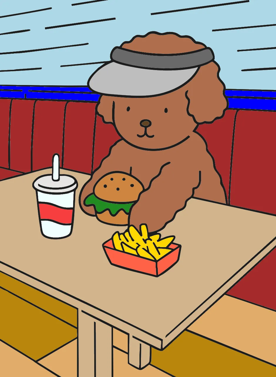 my dog – Desenho Colorido Online - Imagem Destacada