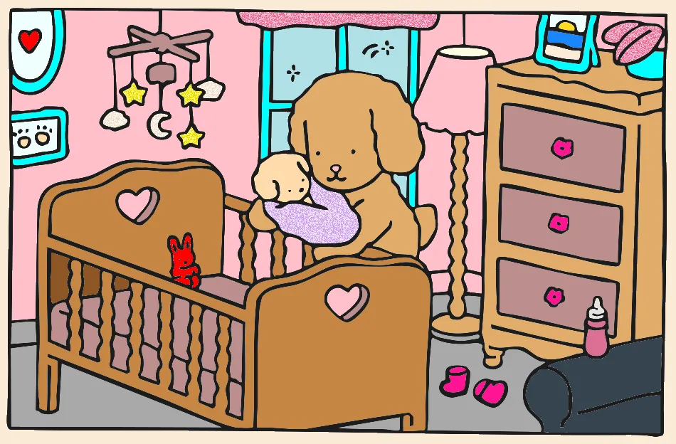 NENEM MEU – Desenho Colorido Online - Imagem Destacada