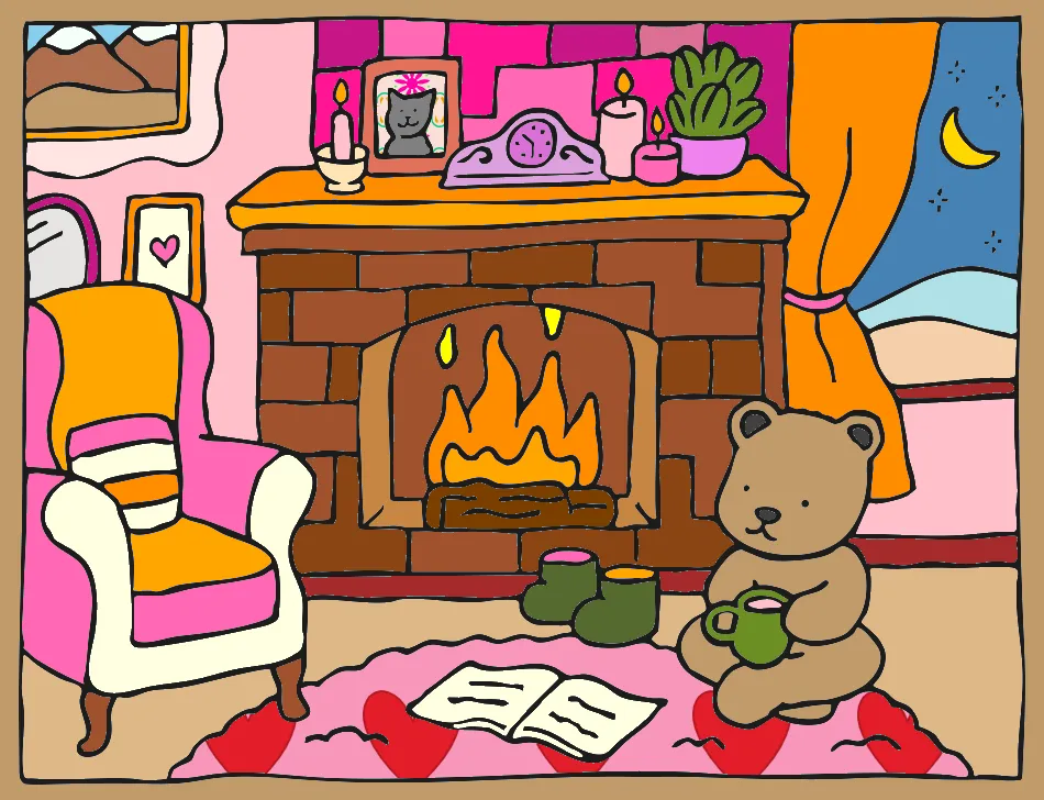 No, this is not a phase – Desenho Colorido Online - Imagem Destacada