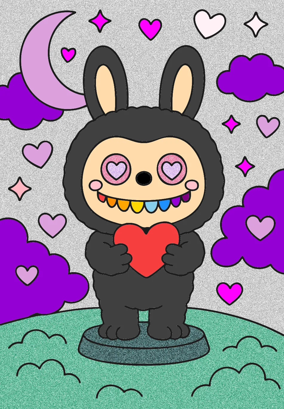 o labubu raro – Desenho Colorido Online - Imagem Destacada