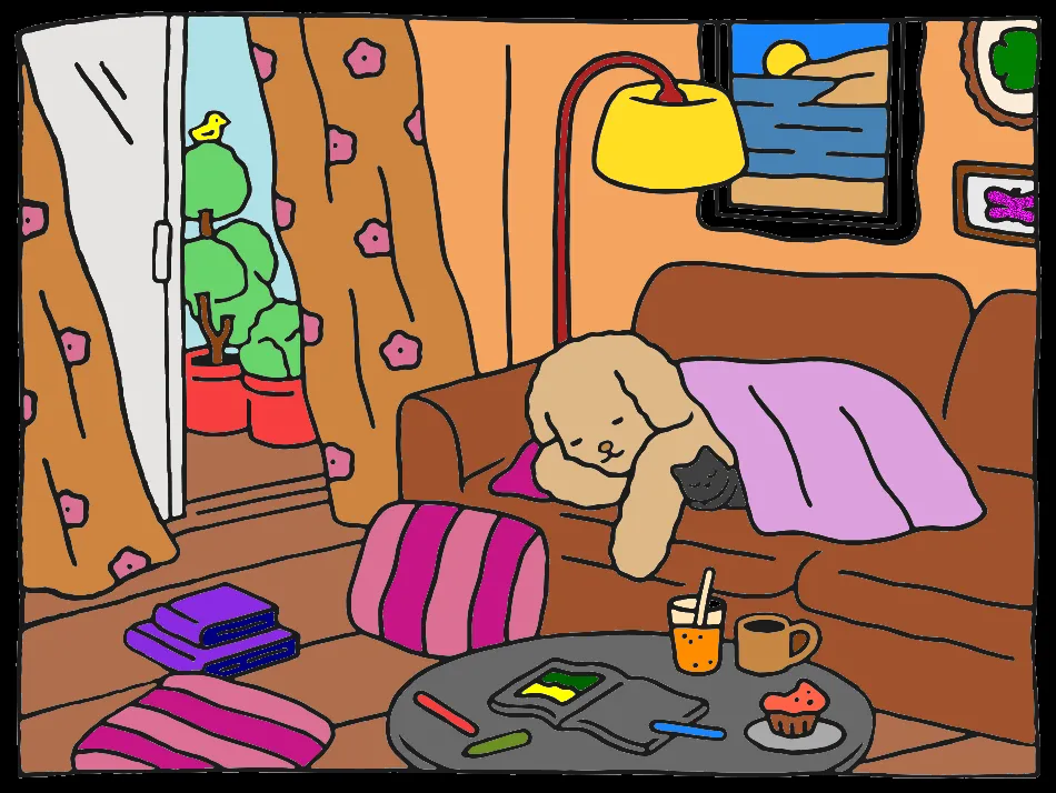 obra da malvadona chavosa giro – Desenho Colorido Online - Imagem Destacada