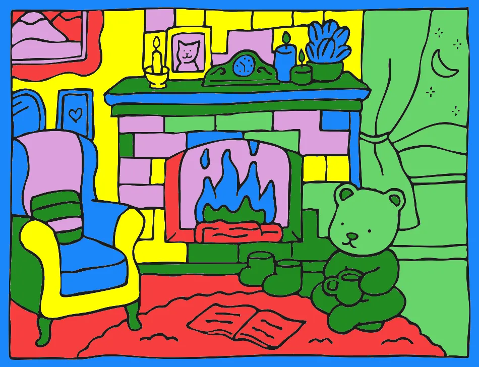 oiiii aaaa – Desenho Colorido Online - Imagem Destacada