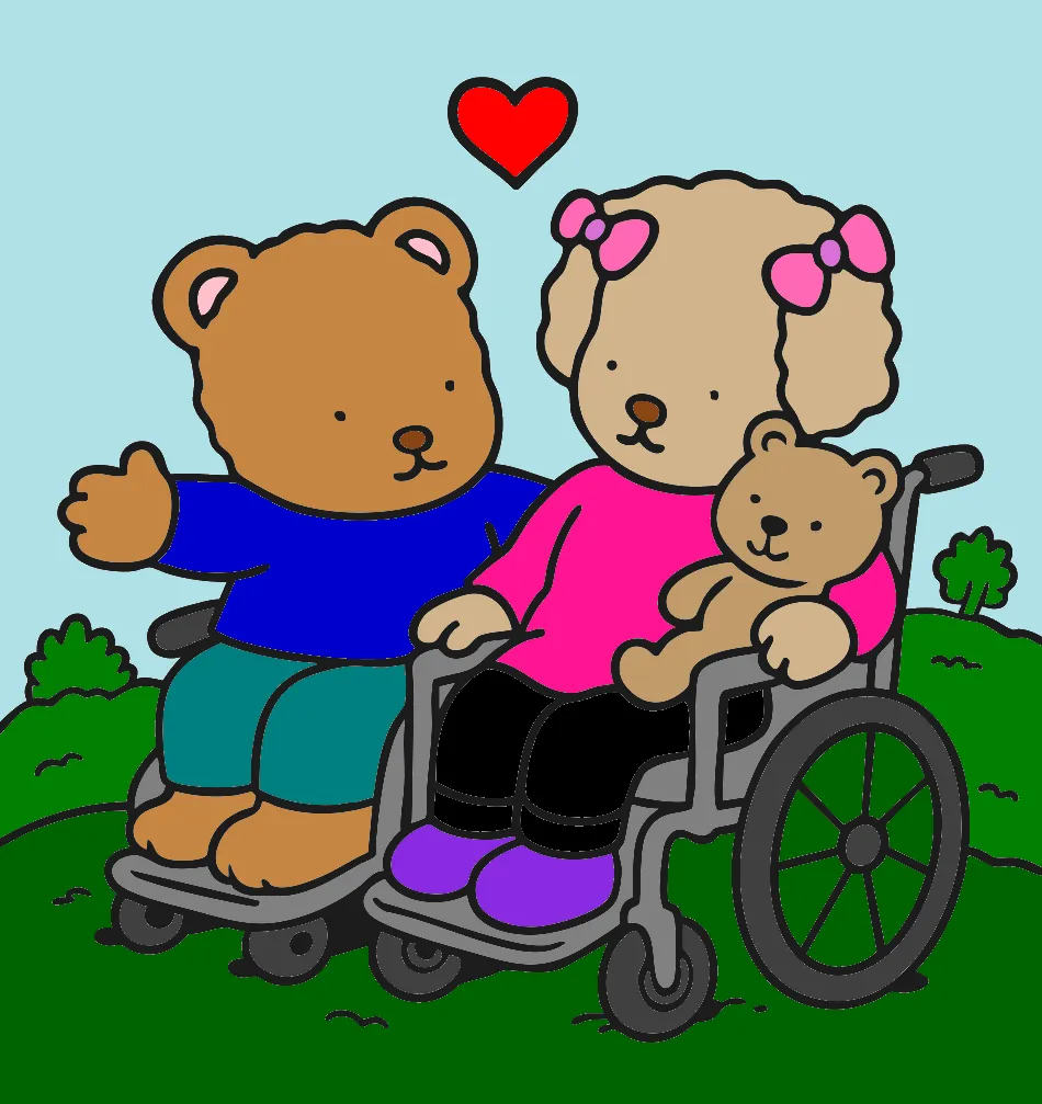 os melhores amigos – Desenho Colorido Online - Imagem Destacada
