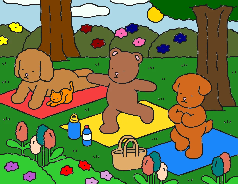 Paz☺️ – Desenho Colorido Online - Imagem Destacada