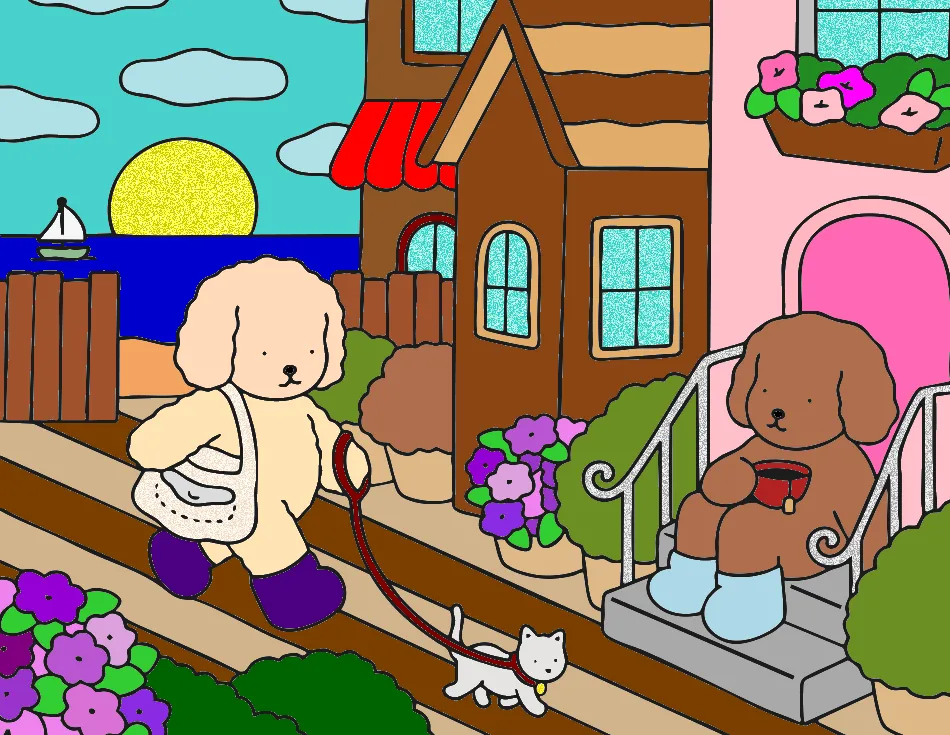 praiana – Desenho Colorido Online - Imagem Destacada