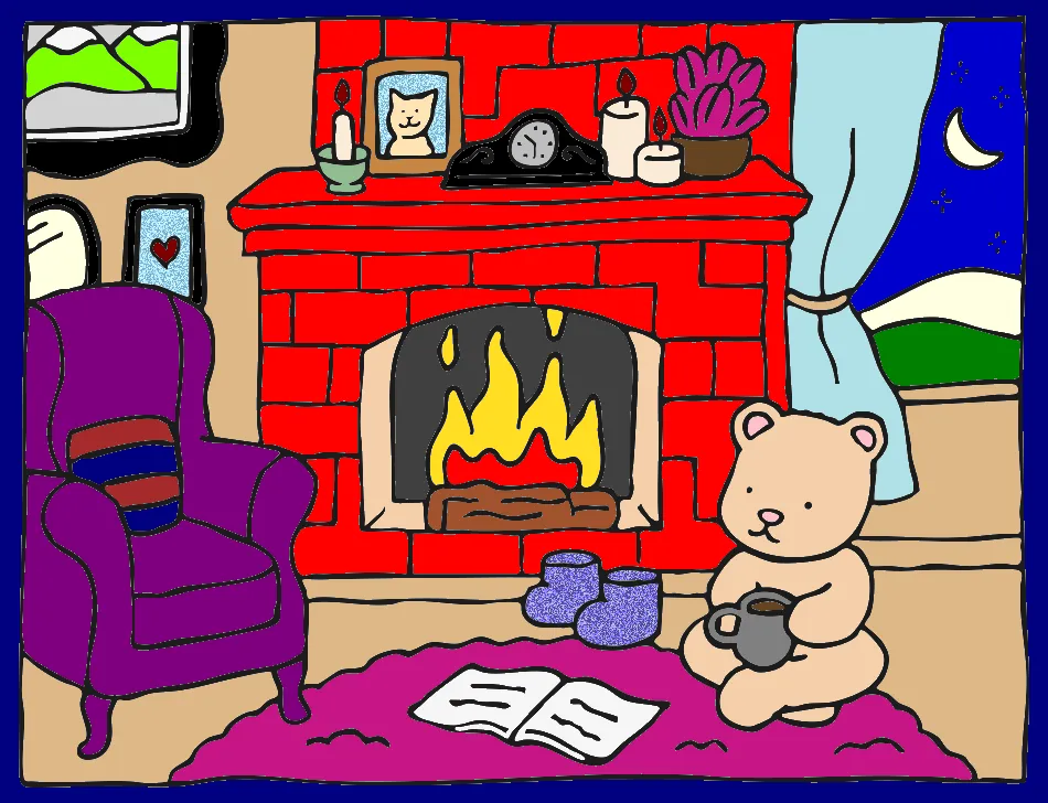slaa ficou mais ou menos – Desenho Colorido Online - Imagem Destacada