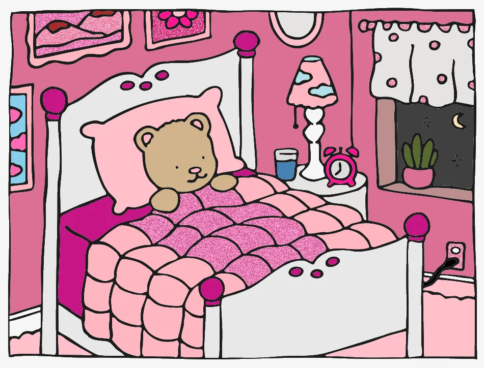 SLEEPRELAX – Desenho Colorido Online - Imagem Destacada