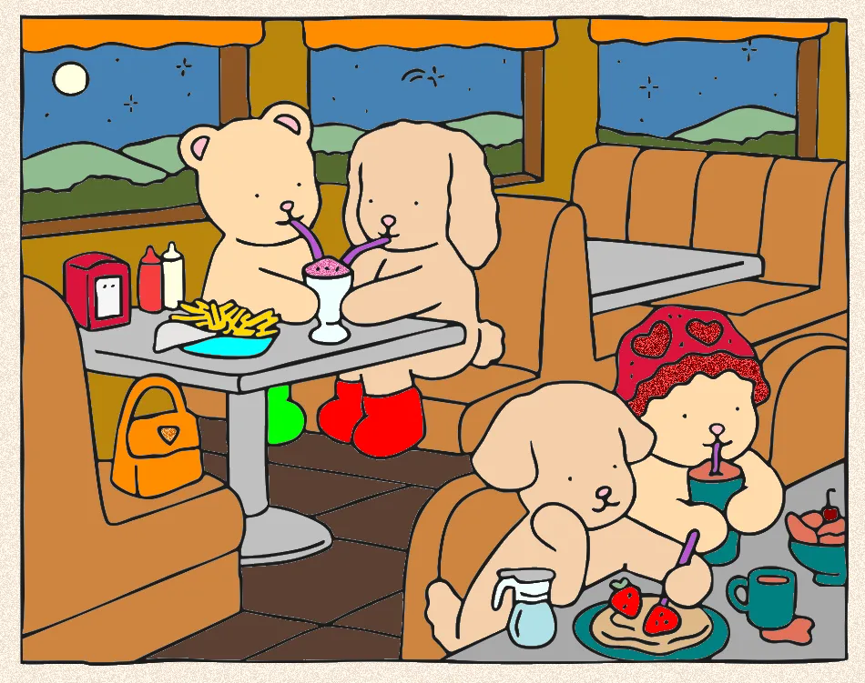 sorveteria – Desenho Colorido Online - Imagem Destacada