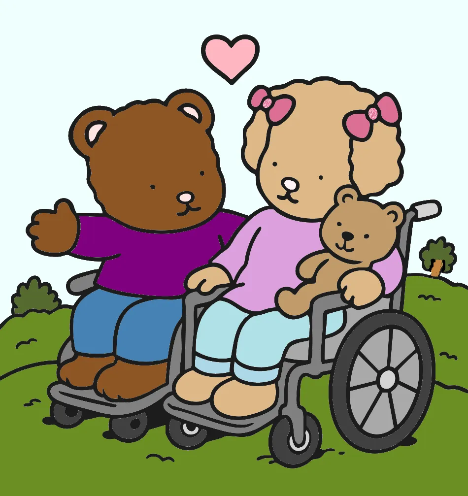 sra. sonia e sr. augusto goods – Desenho Colorido Online - Imagem Destacada
