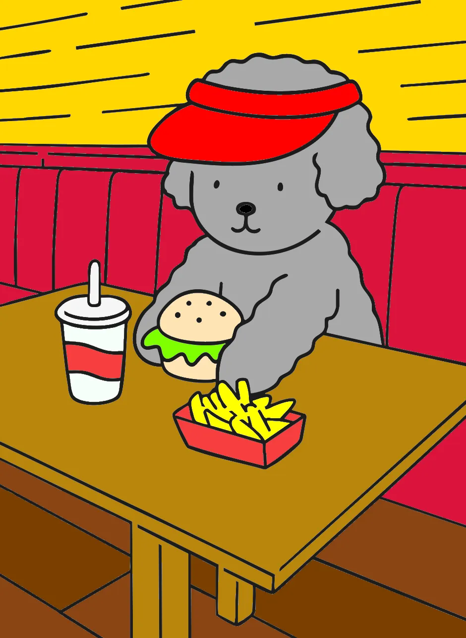 trabalhador de ifood – Desenho Colorido Online - Imagem Destacada