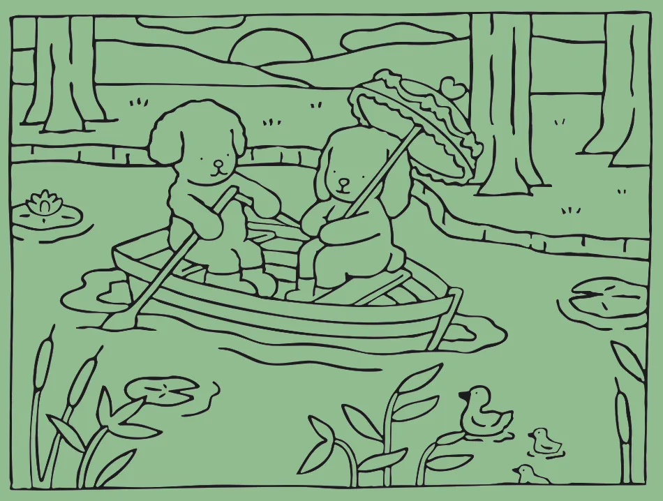 tudo verde kkkk – Desenho Colorido Online - Imagem Destacada