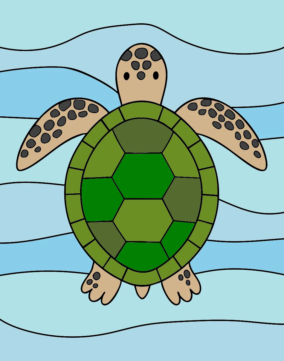 uma tartaura – Desenho Colorido Online - Imagem Destacada