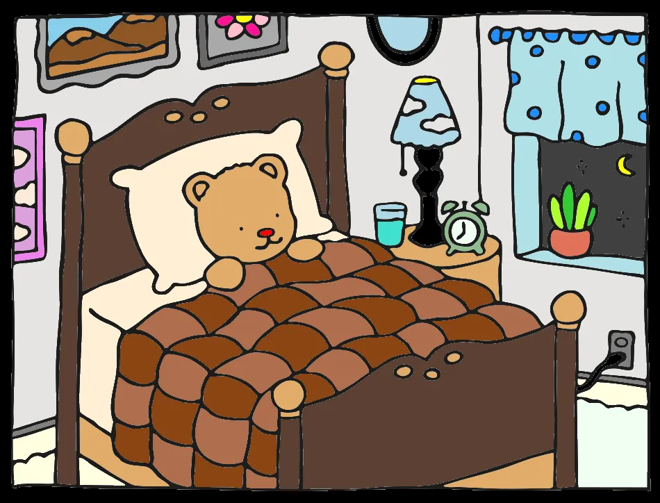 ursinho – Desenho Colorido Online - Imagem Destacada