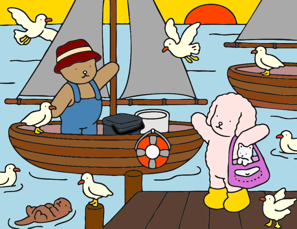 VELEJANDO – Desenho Colorido Online - Imagem Destacada