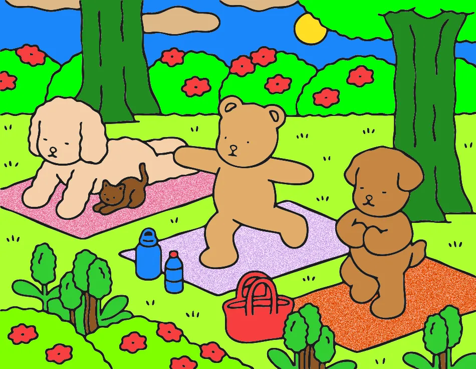 yioga – Desenho Colorido Online - Imagem Destacada