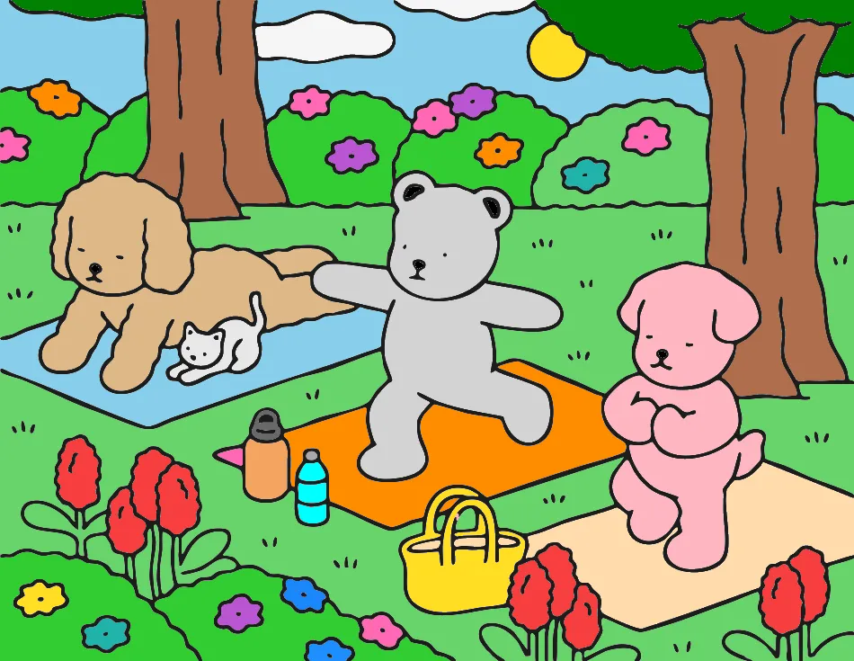 yogacolorido – Desenho Colorido Online - Imagem Destacada