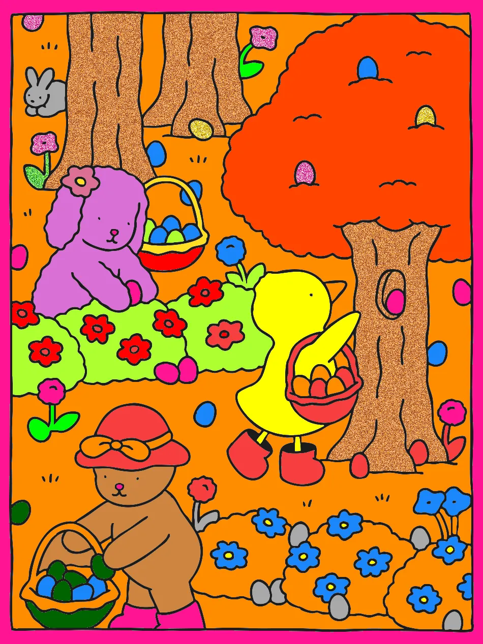 a primavera chegou – Desenho Colorido Online - Imagem Destacada