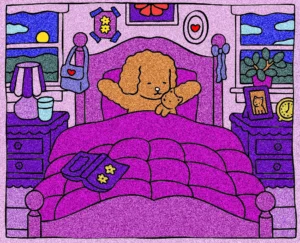 acordando com desenho kawaii 1756996341