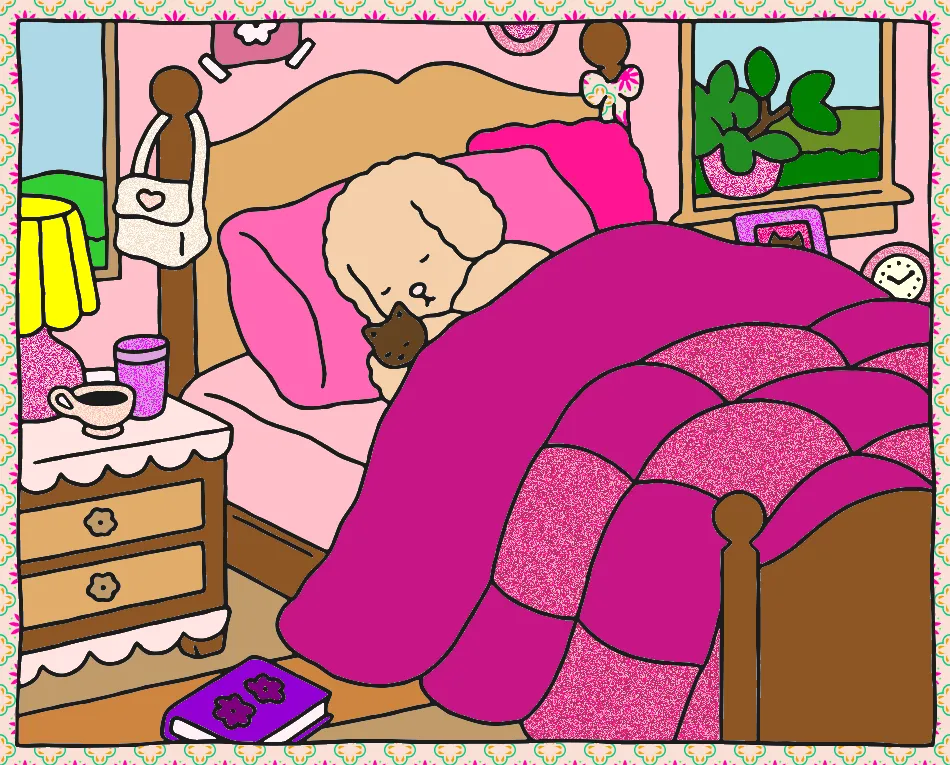 Arte perfeita 🌺 – Desenho Colorido Online - Imagem Destacada