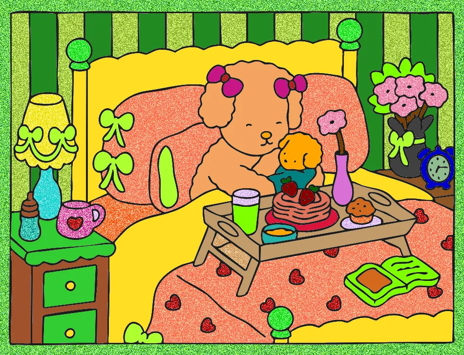 bebe mimindo – Desenho Colorido Online - Imagem Destacada