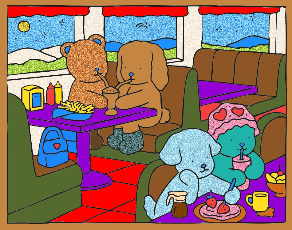 Bento – Desenho Colorido Online - Imagem Destacada