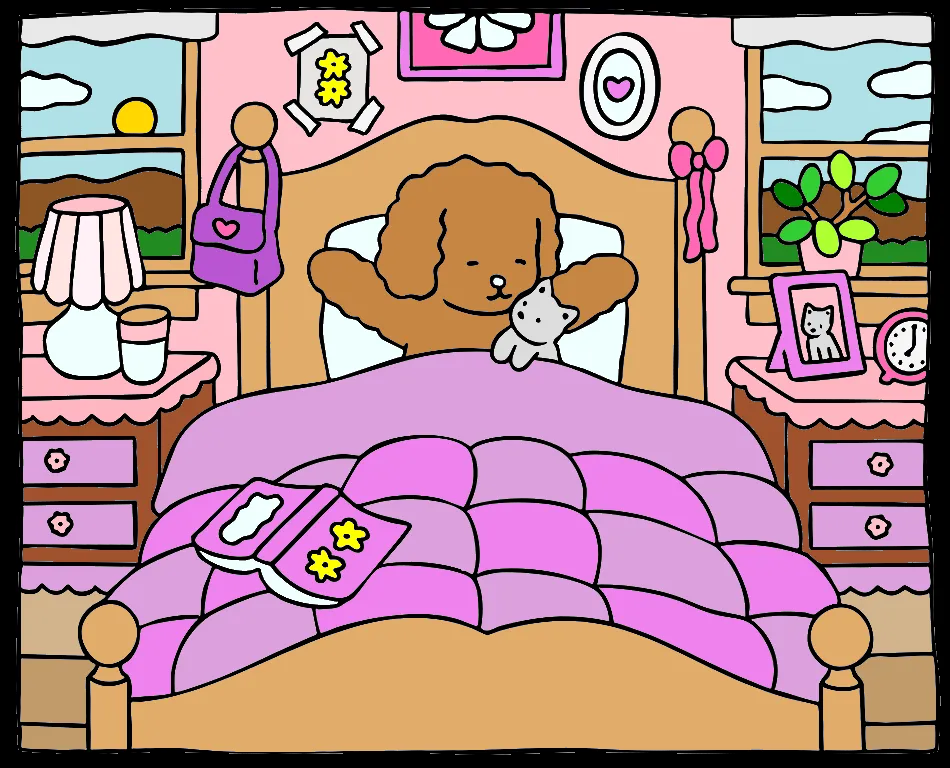 bom dia!!! – Desenho Colorido Online - Imagem Destacada