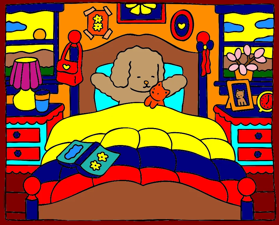 Bom dia Fazenda Feliz – Desenho Colorido Online - Imagem Destacada