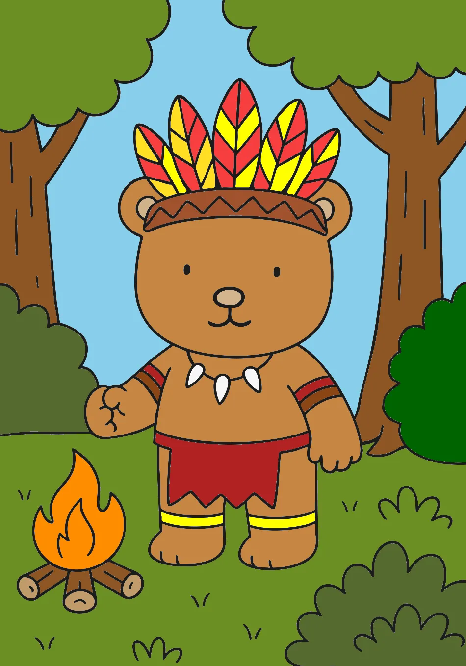 Brasil – Desenho Colorido Online - Imagem Destacada
