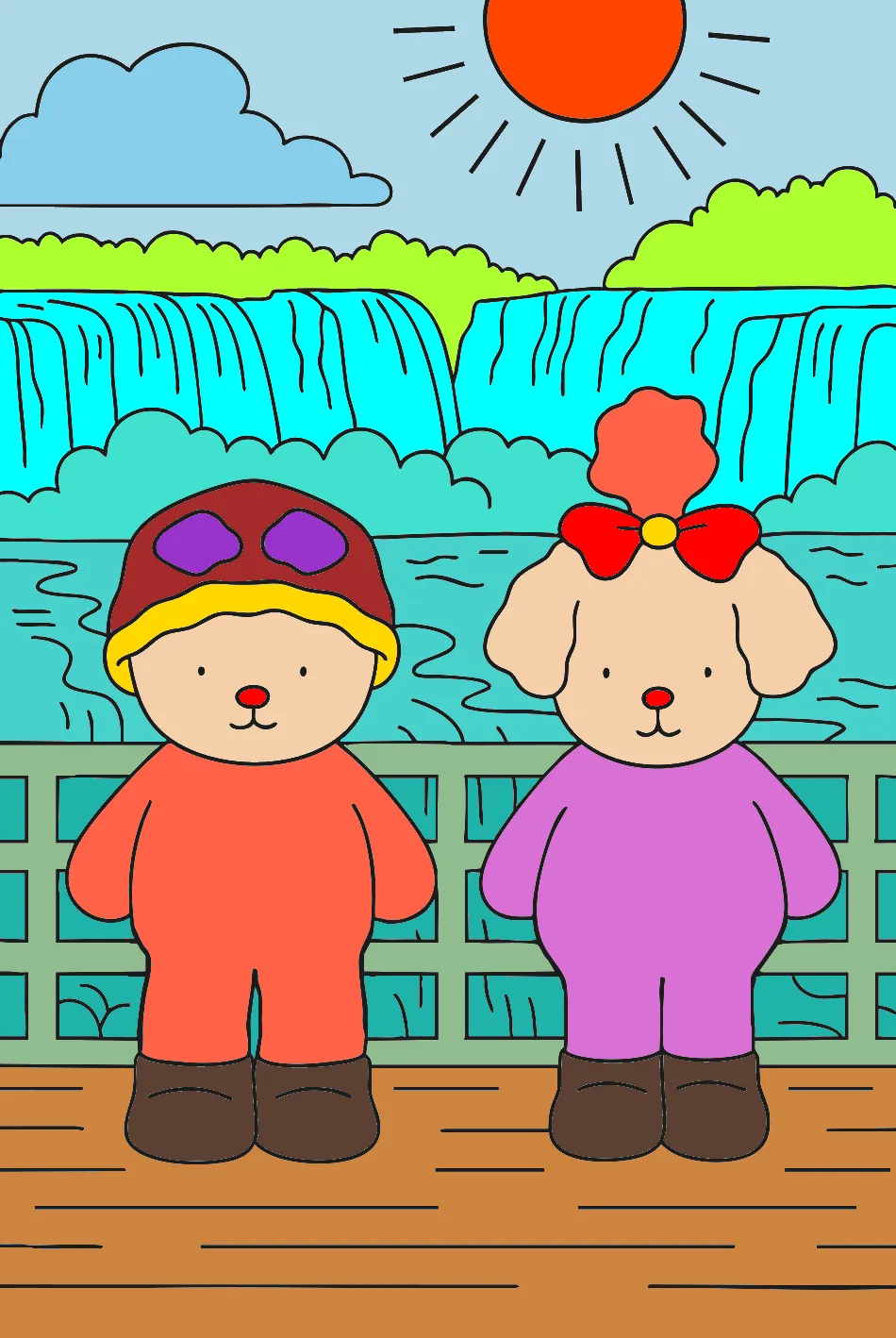 Brazil – Desenho Colorido Online - Imagem Destacada