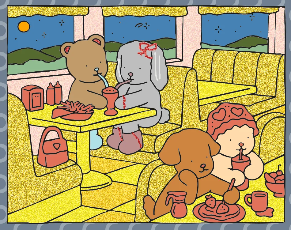 cafe do amor – Desenho Colorido Online - Imagem Destacada