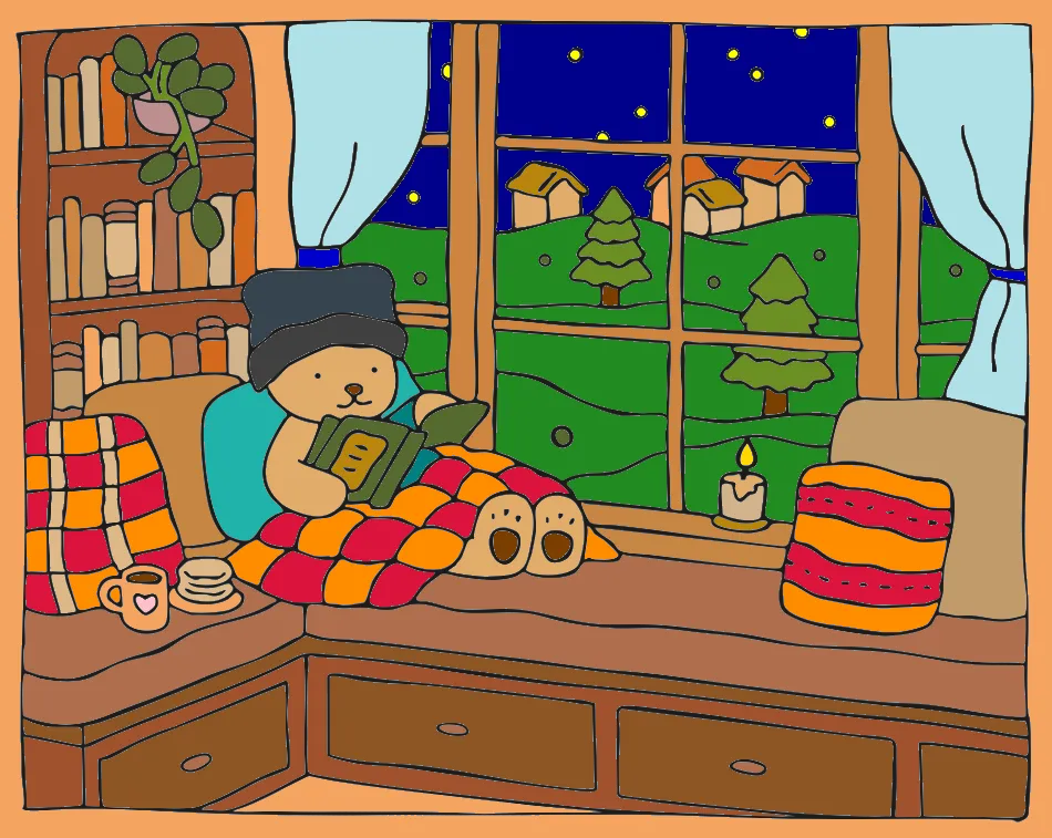 casa de madeira – Desenho Colorido Online - Imagem Destacada