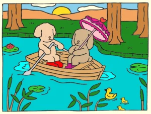 Casal – Desenho Colorido Online